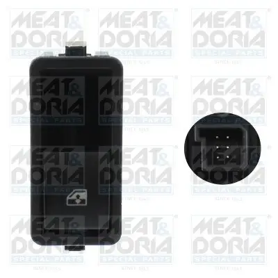 Schalter, Fensterheber hinten rechts hinten links MEAT & DORIA 26843
