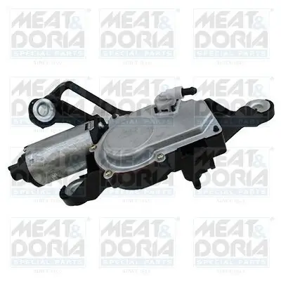 Wischermotor 12 V hinten MEAT & DORIA 27015