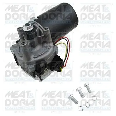 Wischermotor 12 V vorne MEAT & DORIA 27027