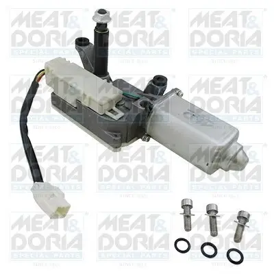 Wischermotor 12 V hinten MEAT & DORIA 27048
