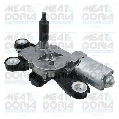 Wischermotor 12 V hinten MEAT & DORIA 27072