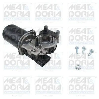 Wischermotor 12 V MEAT & DORIA 27097