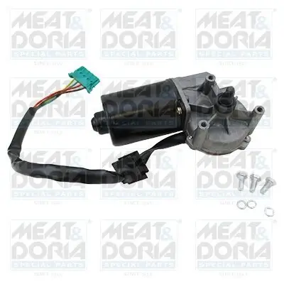 Wischermotor 12 V vorne MEAT & DORIA 27115