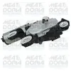 Wischermotor 12 V hinten MEAT & DORIA 27126