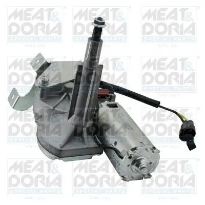 Wischermotor 12 V hinten MEAT & DORIA 27166