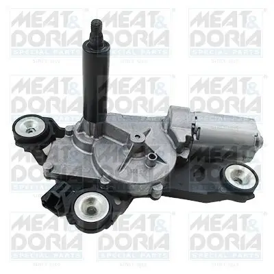 Wischermotor 12 V hinten MEAT & DORIA 27353