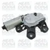 Wischermotor 12 V hinten MEAT & DORIA 27416