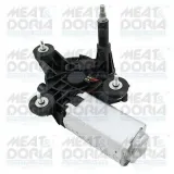Wischermotor 12 V hinten MEAT & DORIA 27441