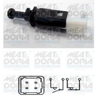 Bremslichtschalter MEAT & DORIA 35033 Bild Bremslichtschalter MEAT & DORIA 35033