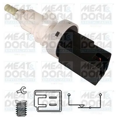 Bremslichtschalter MEAT & DORIA 35041