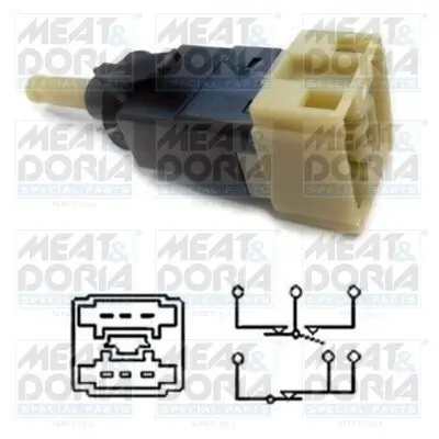Bremslichtschalter MEAT & DORIA 35065