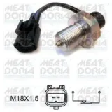 Schalter, Rückfahrleuchte MEAT & DORIA 36074