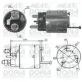 Magnetschalter, Starter MEAT & DORIA 46018