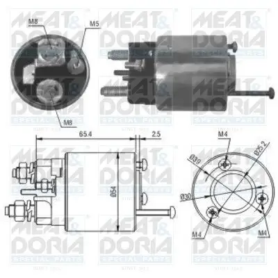 Magnetschalter, Starter MEAT & DORIA 46018 Bild Magnetschalter, Starter MEAT & DORIA 46018