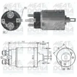 Magnetschalter, Starter MEAT & DORIA 46022