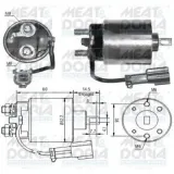 Magnetschalter, Starter MEAT & DORIA 46023