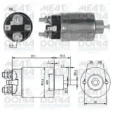 Magnetschalter, Starter MEAT & DORIA 46027