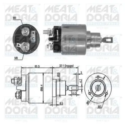 Magnetschalter, Starter MEAT & DORIA 46030