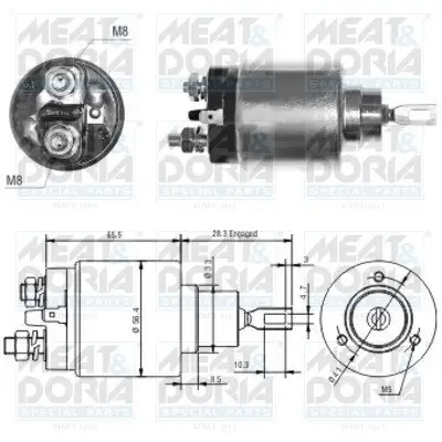 Magnetschalter, Starter MEAT & DORIA 46032 Bild Magnetschalter, Starter MEAT & DORIA 46032