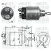 Magnetschalter, Starter MEAT & DORIA 46041