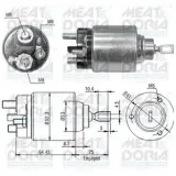 Magnetschalter, Starter MEAT & DORIA 46043