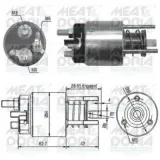 Magnetschalter, Starter MEAT & DORIA 46050