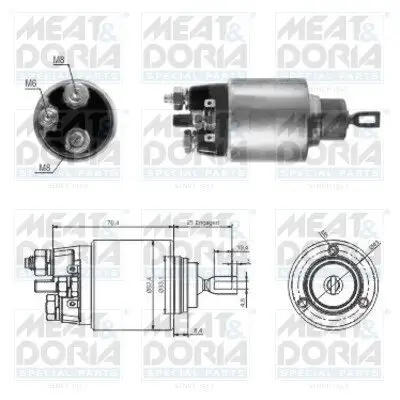 Magnetschalter, Starter MEAT & DORIA 46061 Bild Magnetschalter, Starter MEAT & DORIA 46061