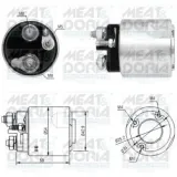 Magnetschalter, Starter MEAT & DORIA 46062
