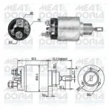 Magnetschalter, Starter MEAT & DORIA 46064