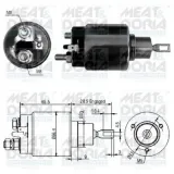 Magnetschalter, Starter MEAT & DORIA 46068