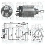 Magnetschalter, Starter MEAT & DORIA 46071