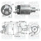 Magnetschalter, Starter MEAT & DORIA 46072