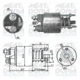 Magnetschalter, Starter MEAT & DORIA 46081