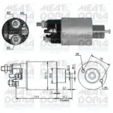 Magnetschalter, Starter MEAT & DORIA 46099