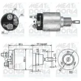 Magnetschalter, Starter MEAT & DORIA 46103