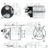 Magnetschalter, Starter MEAT & DORIA 46113