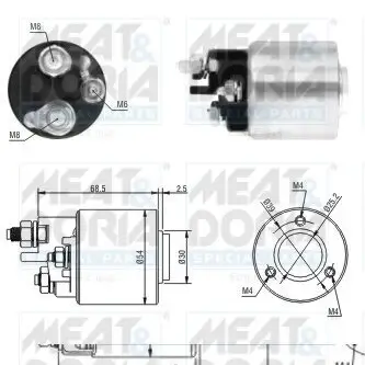 Magnetschalter, Starter MEAT & DORIA 46113 Bild Magnetschalter, Starter MEAT & DORIA 46113