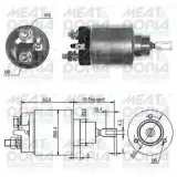 Magnetschalter, Starter MEAT & DORIA 46115