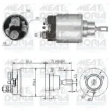 Magnetschalter, Starter MEAT & DORIA 46117