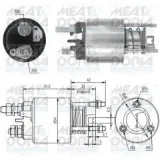 Magnetschalter, Starter MEAT & DORIA 46121