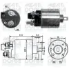 Magnetschalter, Starter MEAT & DORIA 46123