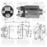 Magnetschalter, Starter MEAT & DORIA 46124