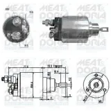 Magnetschalter, Starter MEAT & DORIA 46130