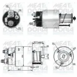 Magnetschalter, Starter MEAT & DORIA 46139