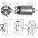Magnetschalter, Starter MEAT & DORIA 46141