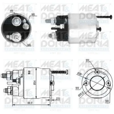 Magnetschalter, Starter MEAT & DORIA 46147 Bild Magnetschalter, Starter MEAT & DORIA 46147