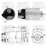 Magnetschalter, Starter MEAT & DORIA 46156