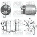 Magnetschalter, Starter MEAT & DORIA 46160