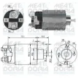 Magnetschalter, Starter MEAT & DORIA 46162