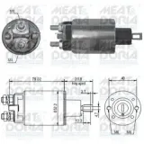 Magnetschalter, Starter MEAT & DORIA 46165